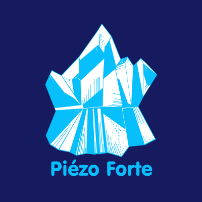 Piézo Forte Blue Square, par Xavier E. G. Dierick